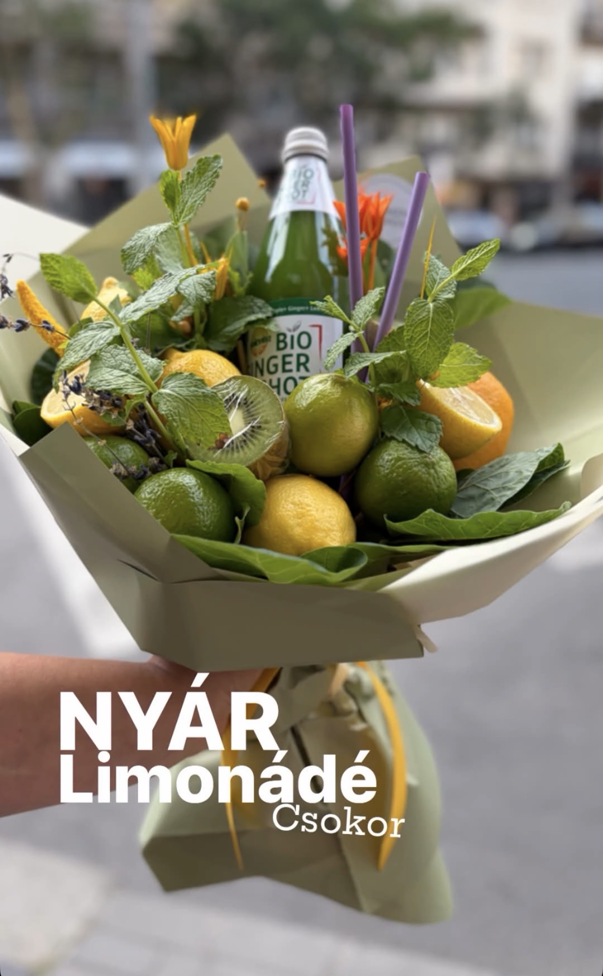 Helló nyár! – Limonádé csokor